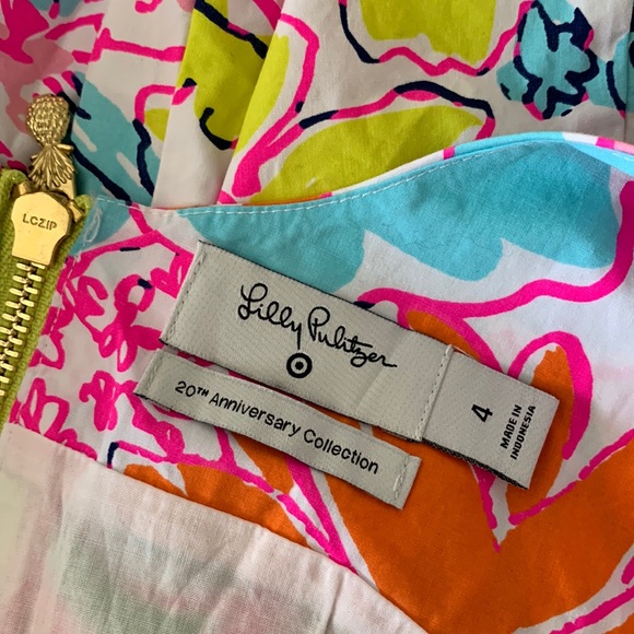 LILLY PULITZER FOR TARGET NOSEY POSEY SHIFT DRESS Size 4 - Picture 3 of 4